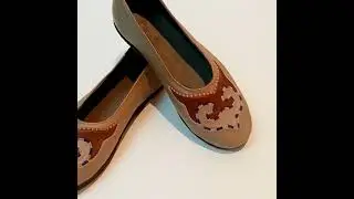 Чувяки, татарские тапочки с орнаментом.