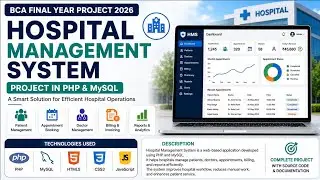 Hospital Management System Project in PHP & MySQL | BCA Final Year Project 2026