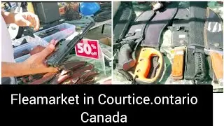 Fleamarket in Canada.