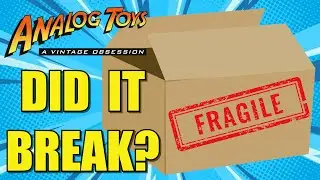 Unboxing a Super Fragile 80s Toy!!!