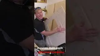 Accurate dado depth