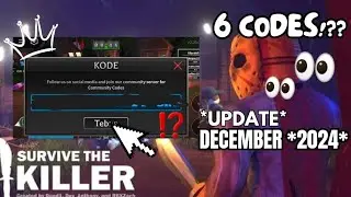 *NEW CODES* NEW UPDATE SURVIVE THE KILLER ROBLOX DECEMBER 2024