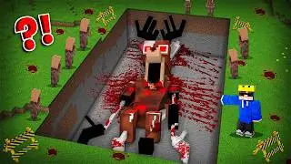 I Found A Buried Scary 99 In Forest Deer In Minecraft..