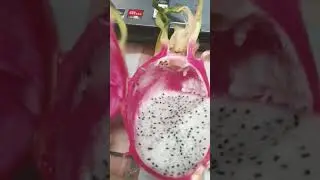 FRESH AND YUMMY DRAGGON FRUIT #fresh #asmr #dragonfruit #youtubeshorts