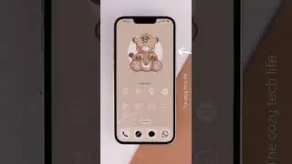 This iPhone widget changes on a schedule and show me my daily routine 🌸 + it looks super cute !