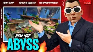 TRYING OUT "ABYSS" || VALORANT NEW MAP || LOOTERA YT || VALORANT NEW UPDATE || #valorant