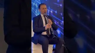 Эльгар Керимов соло Klarnet 2023 ансамбль Хаял г.Дербент 