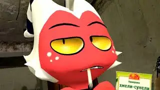 [SFM] Мокси готовит себе хрючево пока жинка на работе