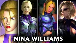 All " Nina Williams " Video Game Appearances From 1994 - 2004 #evolution