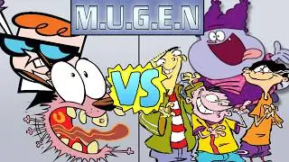 M.U.G.E.N: Dexter & Courage vs Chowder & Ed, Edd 'N Eddy