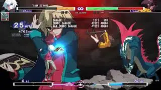 UNDER NIGHT IN-BIRTH Exe:Late[cl-r] Chaos 66C combos