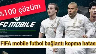 FIFA mobile futbol oynarken bağlantı kopması çözümü %100 çözümü