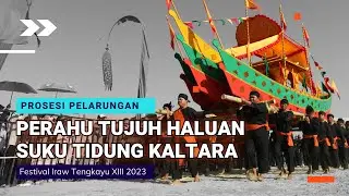 RIBUAN WARGA RELA NYEBUR KE LAUT DEMI MENGANTAR PERAHU INI | Iraw Tengkayu XII 2023