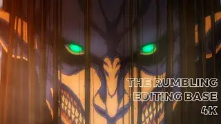 Eren Starts The Rumbling • Editing Base • Twixtor in 4k