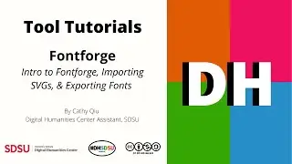 Tool Tutorials | Fontforge | Intro to the Fontforge Interface, Importing SVGs, & Exporting Fonts