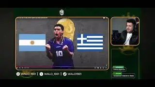 WALO REACCIONA A 10 GOLES DE #MARADONA