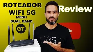 ROTEADOR WIFI 5 DUAL BAND MESH GOLDENTEC - BOM E E BARATO!