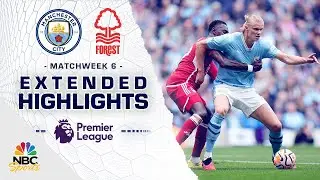 Manchester City v. Nottingham Forest | PREMIER LEAGUE HIGHLIGHTS | 9/23/2023 | NBC Sports