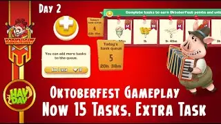 Hay Day - Oktoberfest Event Day 2, Now 15 Tasks