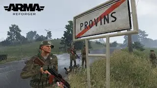 Russian Troops Secure Provins in the Rain | Arma Reforger Gameplay