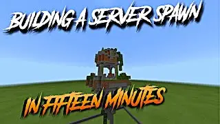BUILDING A SERVER SPAWN IN ONLY 15 MIN!!!!