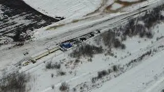 Aerial View of 3100 Conroy Rd Ottawa 2022-02-18