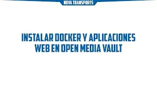 Instalar Docker y aplicaciones Web en Open Media Vault 5 y Raspberry Pi OS (Legacy)