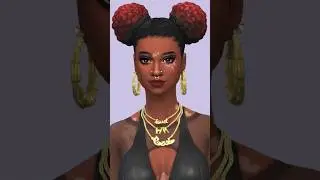 Every New Outfit in the Urban Homage Kit 🪩 #sims4 #simscas #urban #shorts