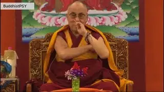 His Holiness the Dalai Lama teaching Yoga and Meditation.