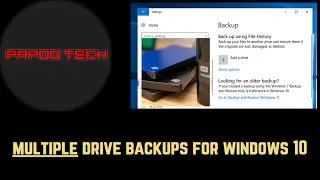 Multiple Drives BACKUP - WINDOWS 10 | 2020