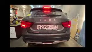 Фонари на весту первого поколения в стиле E Klass