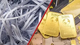 Life Hack: Turn Paper Shreds Into Gold in Four Simple Steps #diy #funny