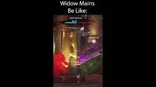 Overwatch 2 Widow Mains Be Like #shorts OW2