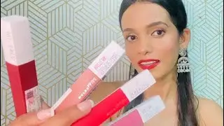Maybelline Superstay lipstick|4 must have lipstick