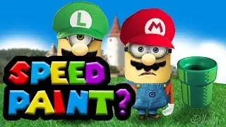 Minions Mario Bros. (Photoshop Speed-Paint)