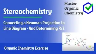 Converting a Newman Projection to Line Diagram - And Determining R/S