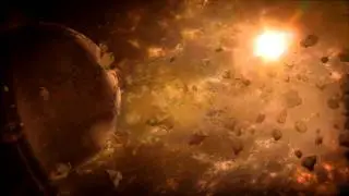 Asteroid Field Space Scene - After Effects