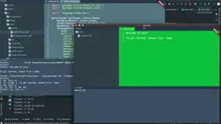 IDE built in Flutter: #1 Editing its own code!