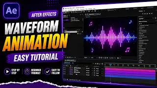 waveform animation on after effects.