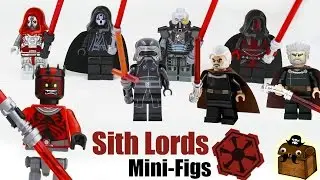 Knockoff LEGO Sith Lord Minifigures