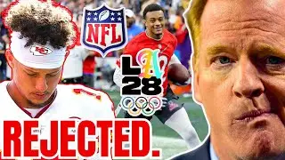 Sports Fans REJECT Roger Goodell, NFL Flag Football in the 2028 Olympics! Want Players INJURED?!