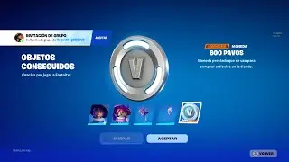 ¡RÁPIDO! CONSIGUE 600 PAVOS GRATIS EN FORTNITE