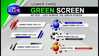 GREEN SCREEN LOWER THIRD TOP 6 EPIC FREE NO TEXT HD