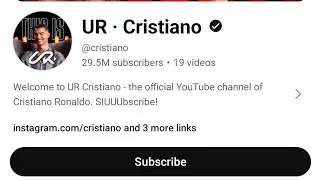 ur Cristiano ronaldo channel | ur Cristiano channel | Cristiano ronaldo YouTube channel |