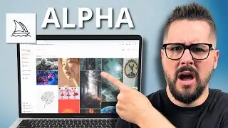 Five BEST Features Of Midjourney Alpha (No More Discord!)
