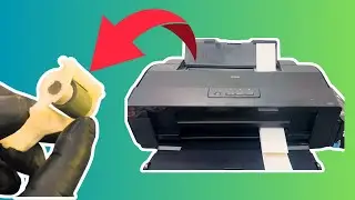 How to Fix Continuous Paper Feeding Issue in Epson L1800 Printer | Step-by-Step Guide