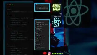 React logo made with Html and CSS 🔥🚀 