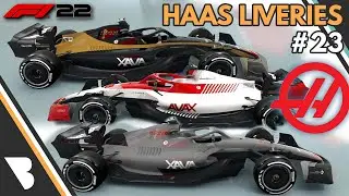 F1 22 - Haas Rich Energy My Team Liveries - #23