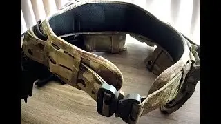 HSGI Laser Sure Grip Padded Belt Review/ Loadout