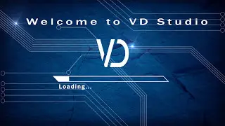 VD Studio logo animation for Photoshop Tutorial